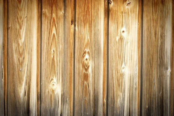 Textura de parede de madeira com placas verticais — Fotografia de Stock