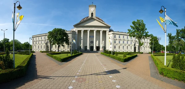 Biały bazyliki w bydgoszcz, Polska — Zdjęcie stockowe