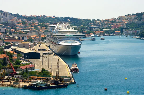 stock image Big ship in the port