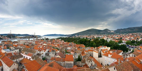 Panorama miasta trogir, Chorwacja — Zdjęcie stockowe