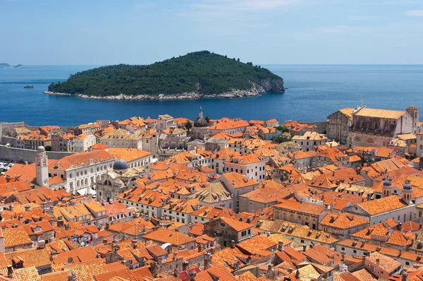 Міський пейзаж Дубровник, Хорватія — стокове фото