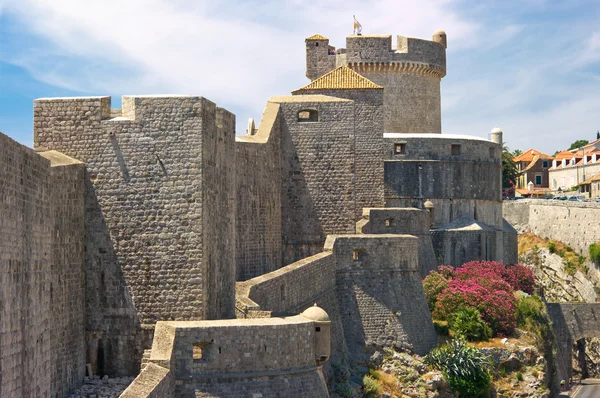 Murs anciens de Dubrovnik, Croatie — Photo