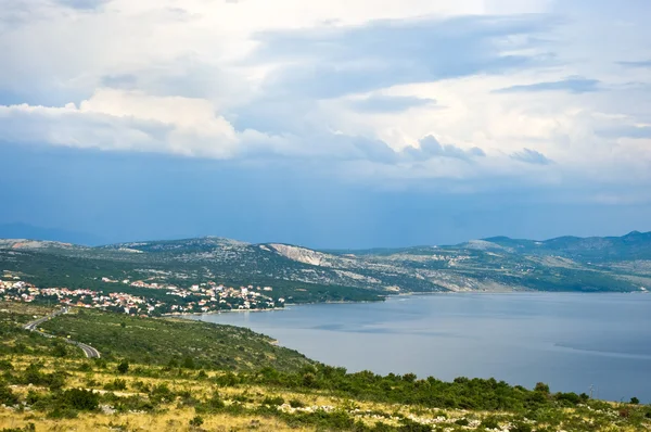 Kroatiska kusten — Stockfoto