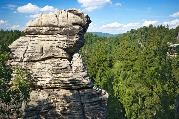 Prachovske skaly, böhmiska paradiset — Stockfoto