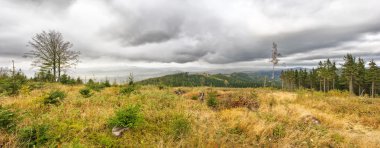 Karpat Hills sonbahar panorama