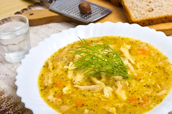 Flaki zupa — Zdjęcie stockowe