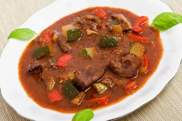 Pork heart stew — Stock Image Pork heart stew Stock Picture