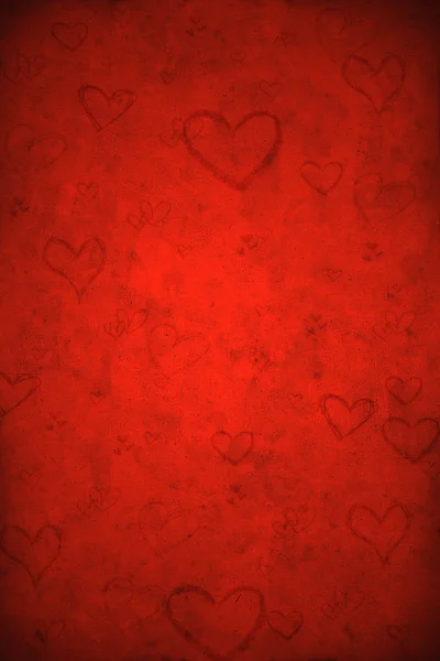 Saint Valentin fond rouge — Photo