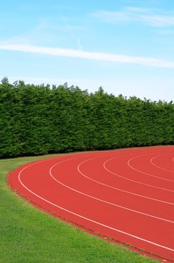 Running track clipart