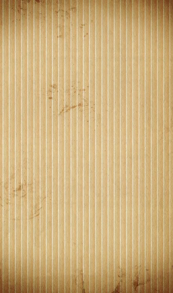 Винтажная старая бумага с полосками — стоковое фото