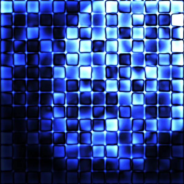 Абстрактный синий мозаичный фон — стоковое фото