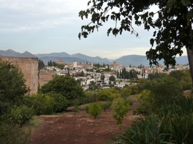 Cityscape - granada, İspanya