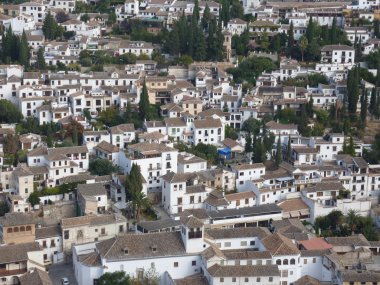 Cityscape - granada, İspanya