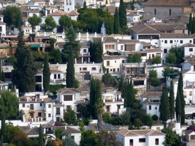 Cityscape - granada, İspanya