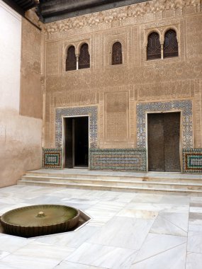 Patio del cuarto dorado, Granada Elhamra