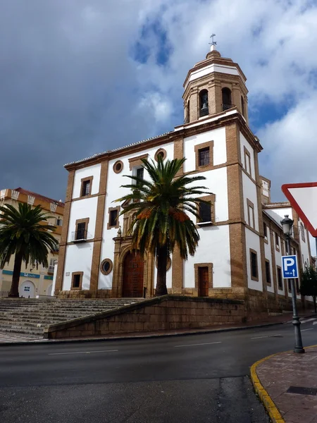 Christian Merced kirke i Ronda - Stock-foto