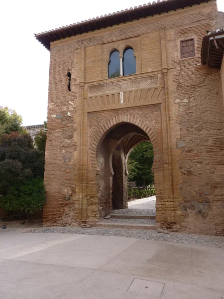 Islamic art and architecture, Alhambra in Granada — Stock Photo, Image