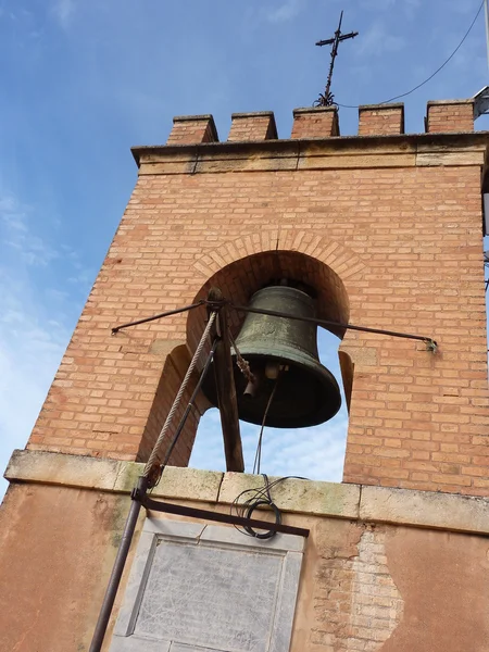 Vela dzwonnica w alhambra, granada — Zdjęcie stockowe