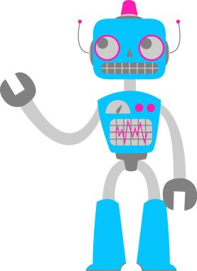 teneke oyuncak robot