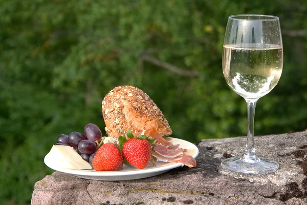 stock image Still life wine