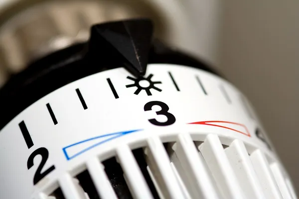 Isıtıcı termostat — Stok fotoğraf
