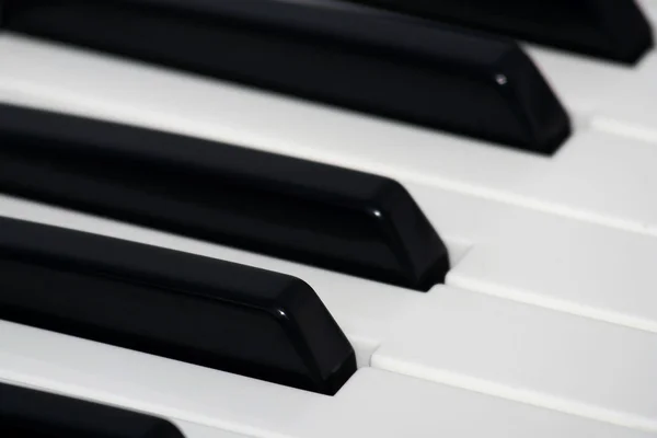 stock image Closeup piano