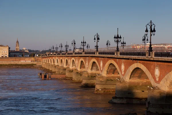 Pont du Pierre in Bordeaux — Stock Photo, Image