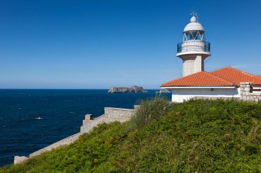 Deniz feneri suances, cantabria, İspanya