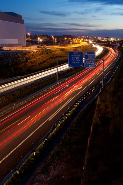 Highway in Santander — Stock Photo, Image