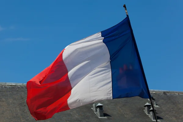 Flag of France, Chartres, Eure y Loir, France — Stock Photo, Image