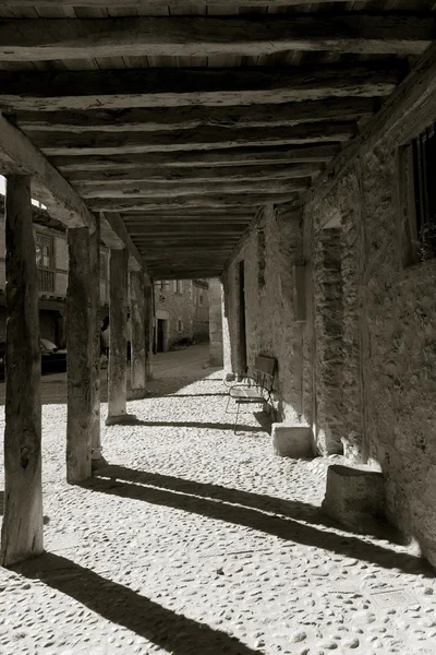 Οδός calatanazor, burgos, castilla y leon, Ισπανία — Φωτογραφία Αρχείου