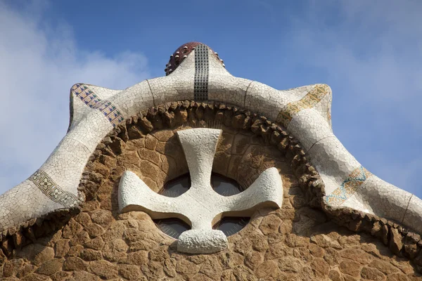 House in Guell park — Stock Photo, Image