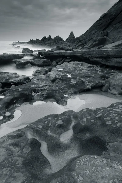 Plaża azkorri — Zdjęcie stockowe