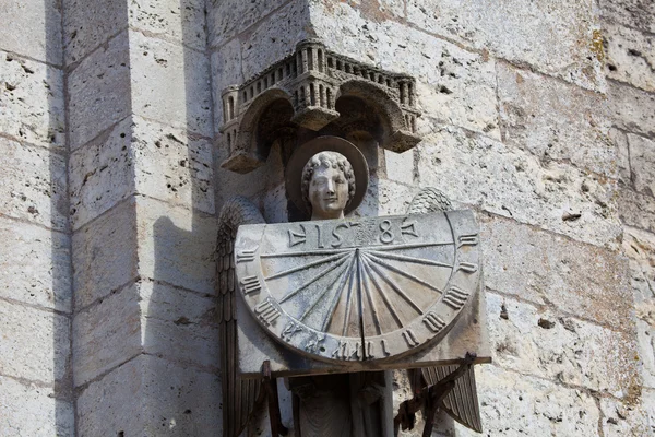 Sundial in the cathedral of Chartres — Stock Photo, Image