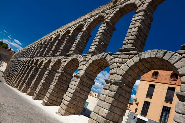 stock image Aqueduct of Segovia