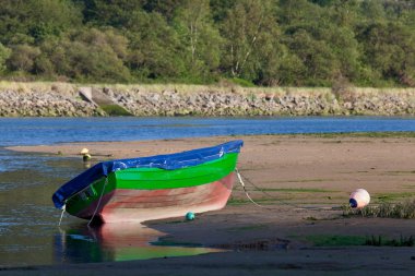 Boat in Oriñon, Cantabria, Spain