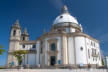 Basilic of Sameiro, Braga, Portugal clipart