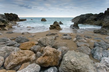 cantabria, İspanya, usgo Beach