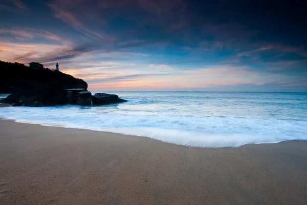 Plaża Anglet, Francja — Zdjęcie stockowe