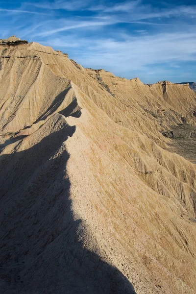 Sivatagi bardenas reales, navarra, Spanyolország — Stock Fotó