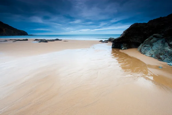Bakio bizkaia, İspanya içinde plaj — Stok fotoğraf