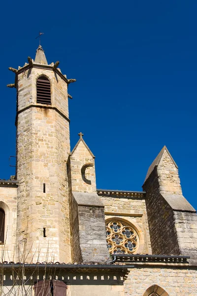 Basilique Notre Dame de Marceille, Limoux (France) — Stock Photo, Image