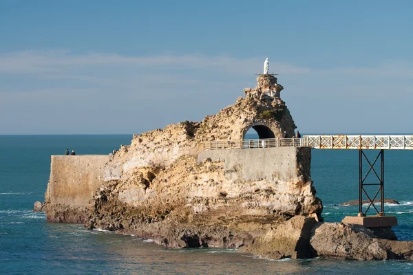 比亚里茨海岸法国 — 图库照片