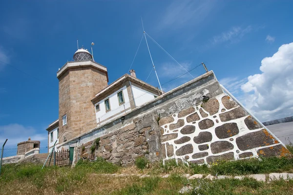 Faro di Fisterra, La Coruascar a, Galizia, Spagna — Foto Stock