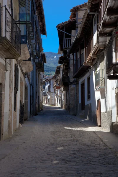 Straße von Candelario, Salamanca, Castilla y Leon, Spanien — Stockfoto