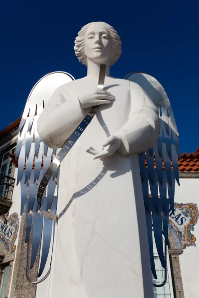 Άγγελος σε το sameiro — Φωτογραφία Αρχείου
