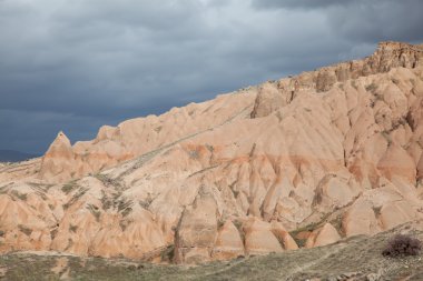 kaya oluşumları Kapadokya, Türkiye