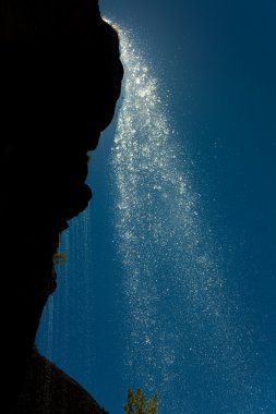 Waterfall of La Mea, Burgos, Castilla y Leon, Spain clipart