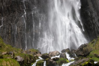 collados del ason, cantabria (İspanya çağlayan)