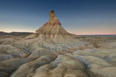 Bardenas gerçeklerinde Castildetierra, Navarra, İspanya